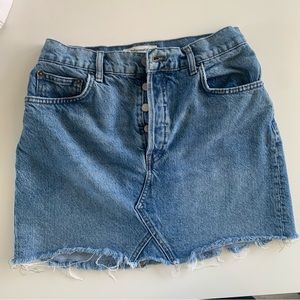 Reformation Cherry Skirt